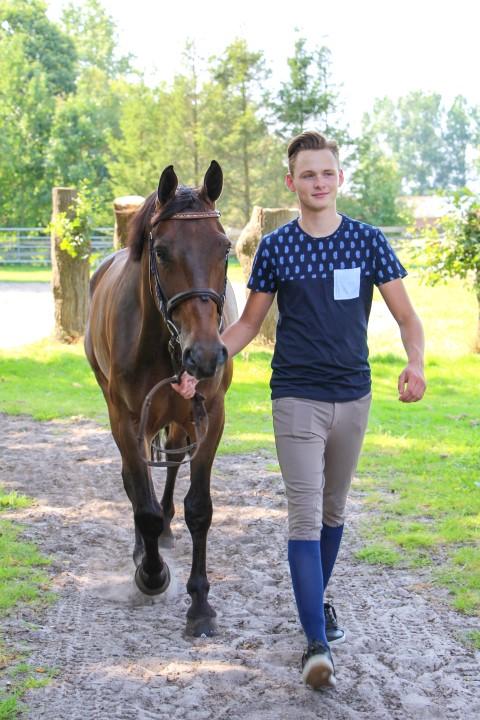 Jongen met paard